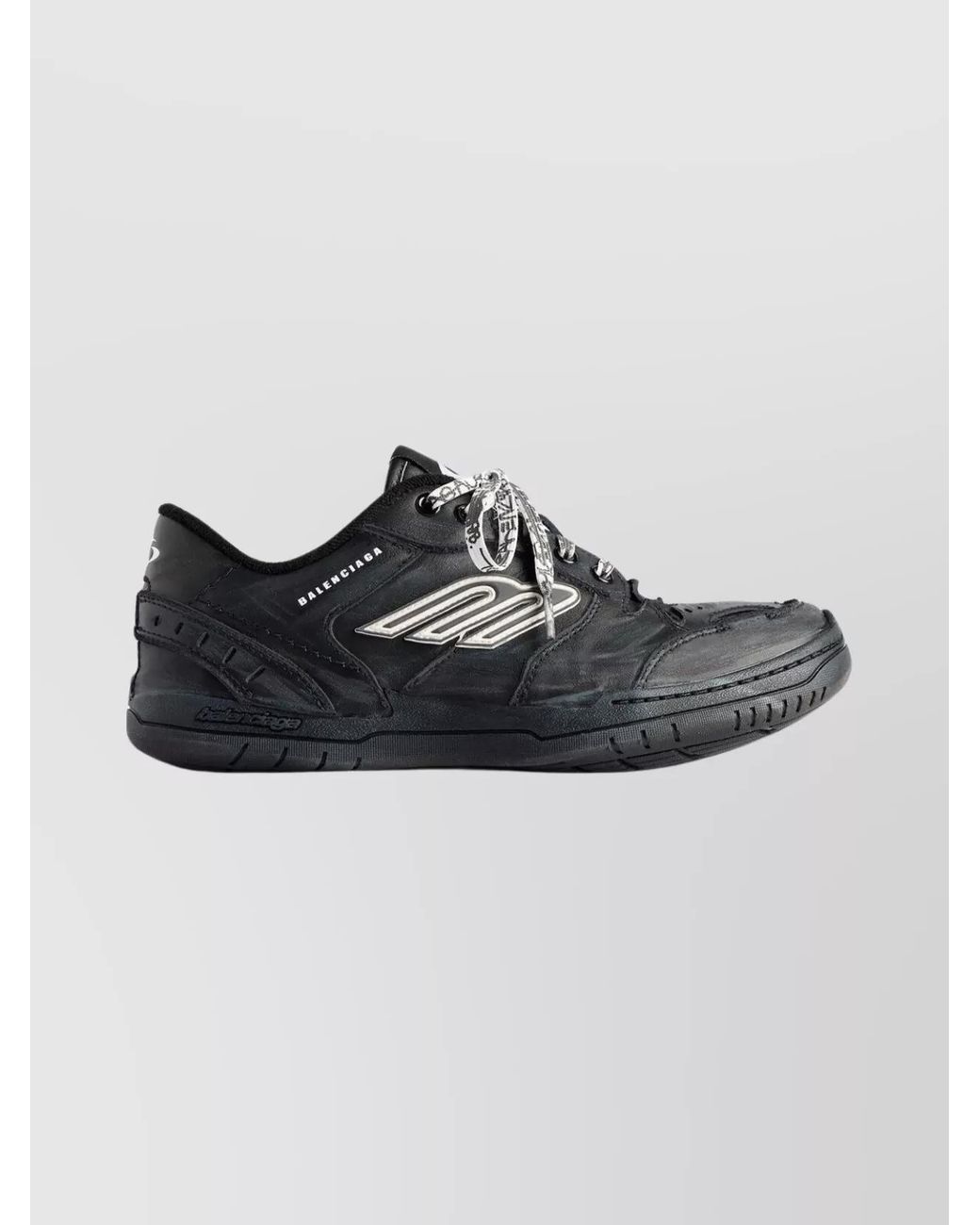 Balenciaga Multicolor Leather Low-Top Sneakers for men