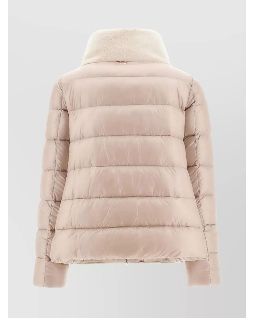 Herno Natural Ultralight Padded Jacket Fur Inserts