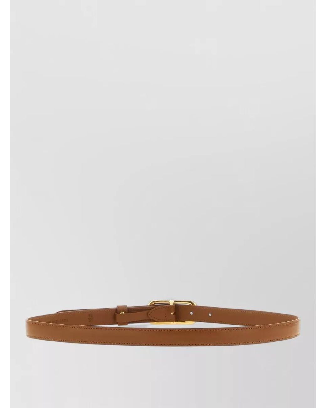 Fendi Brown Leather Belt