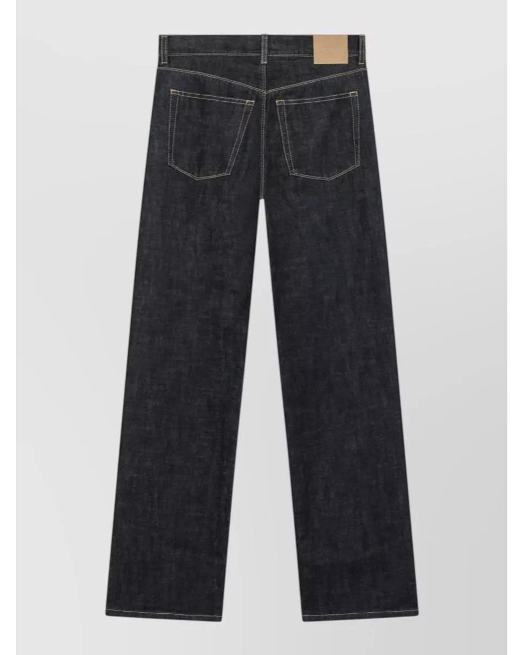Fendi Blue Regular-Fit Denim Jeans