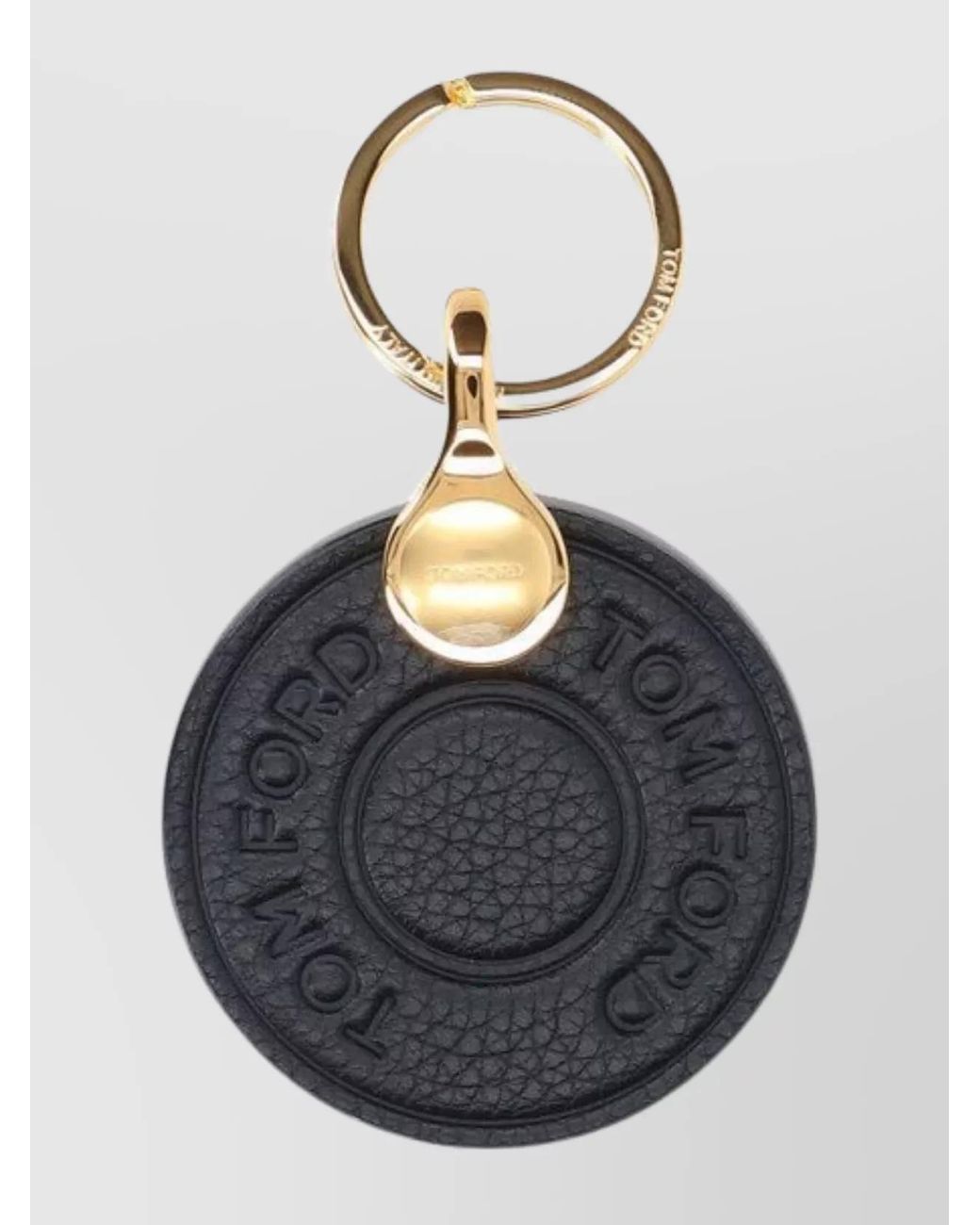 Tom Ford Blue Leather Key Case for men