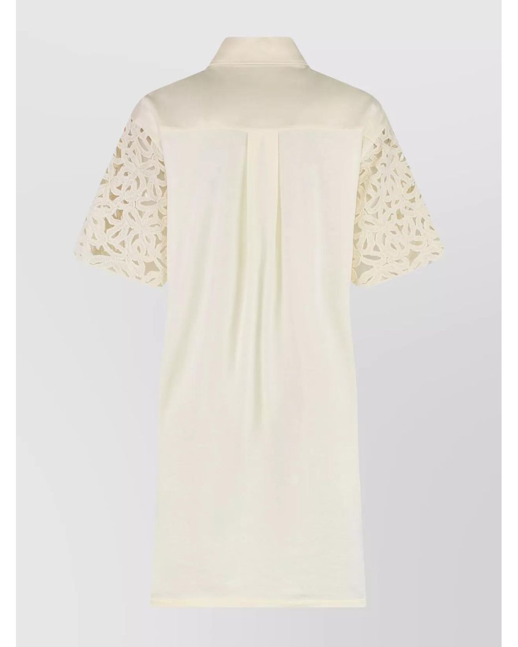 Moncler Natural Cotton Mini Dress