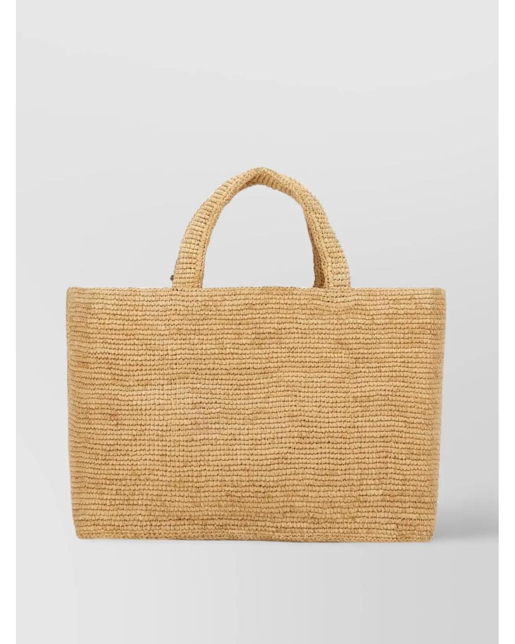 Manebí Natural Sunset Medium Raffia Tote Bag