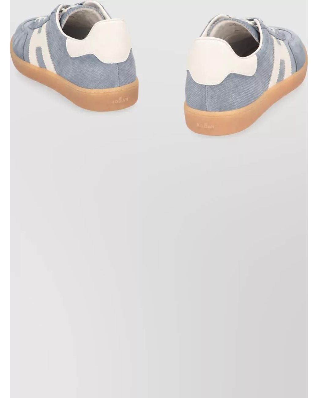 Hogan Blue Leather Sneakers for men