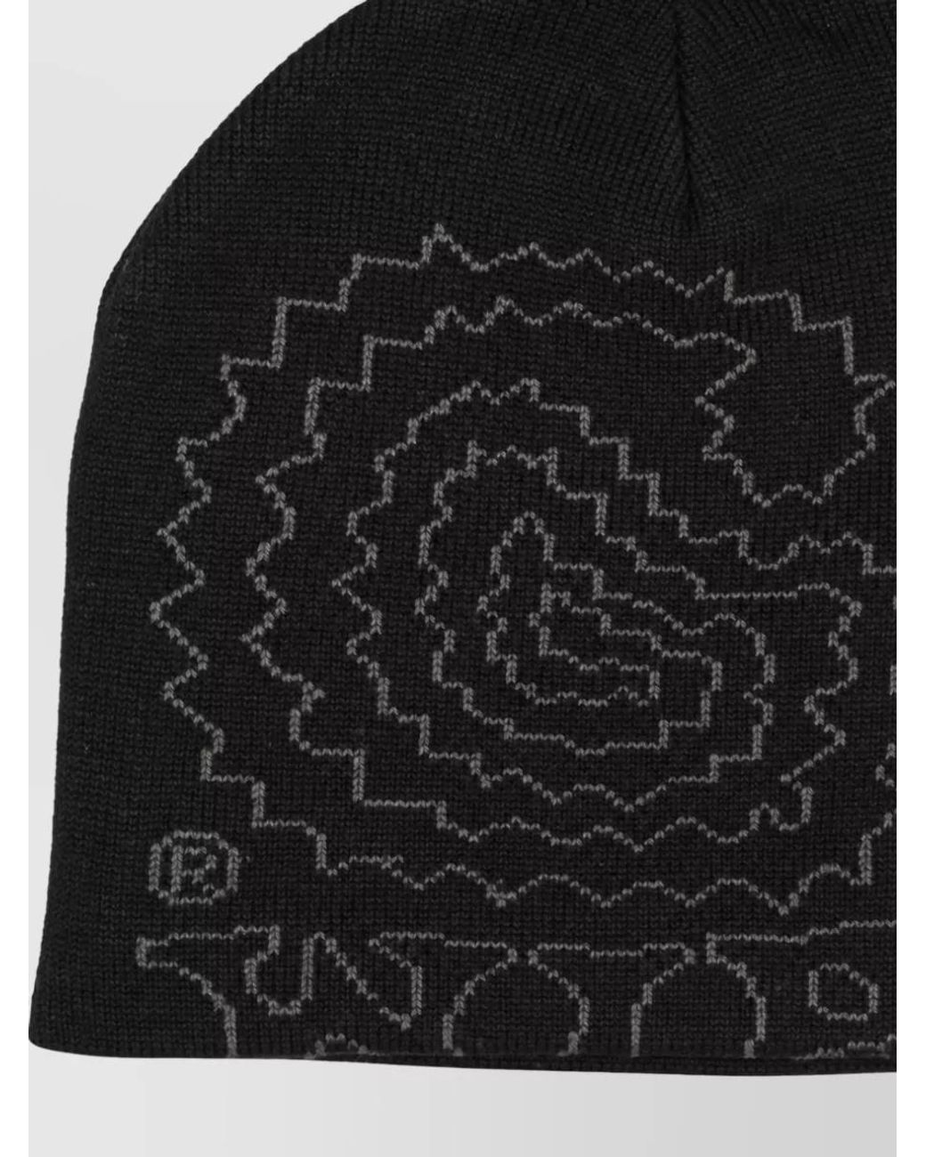 Carhartt Black Ribbed Beanie for men