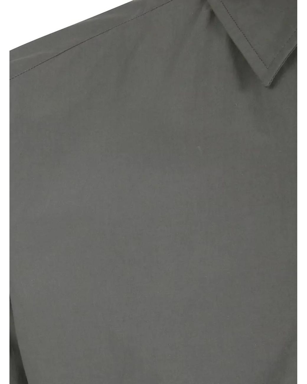 Tintoria Mattei 954 Gray Cotton Shirt for men