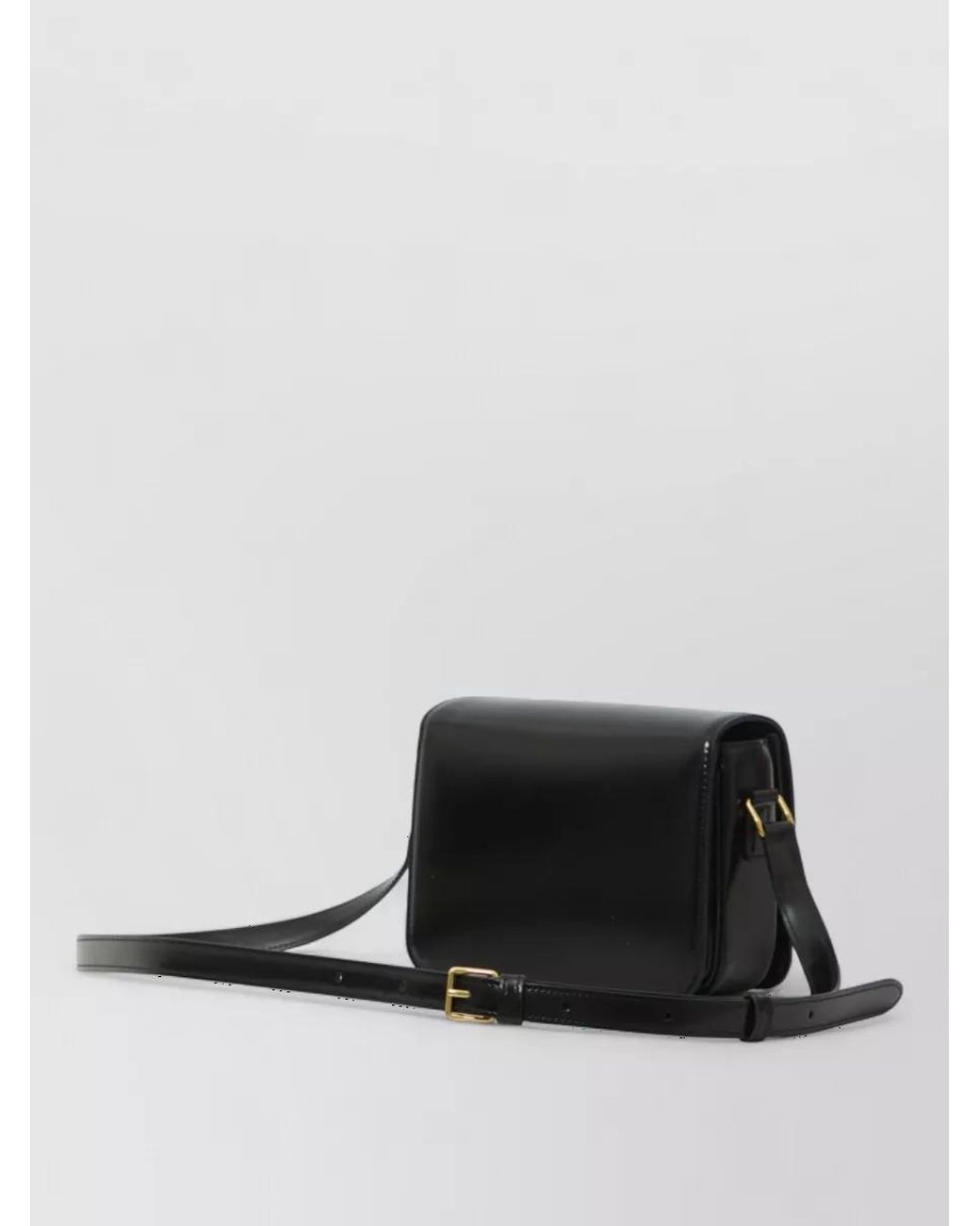 Céline Black Calfskin Shoulder Bag