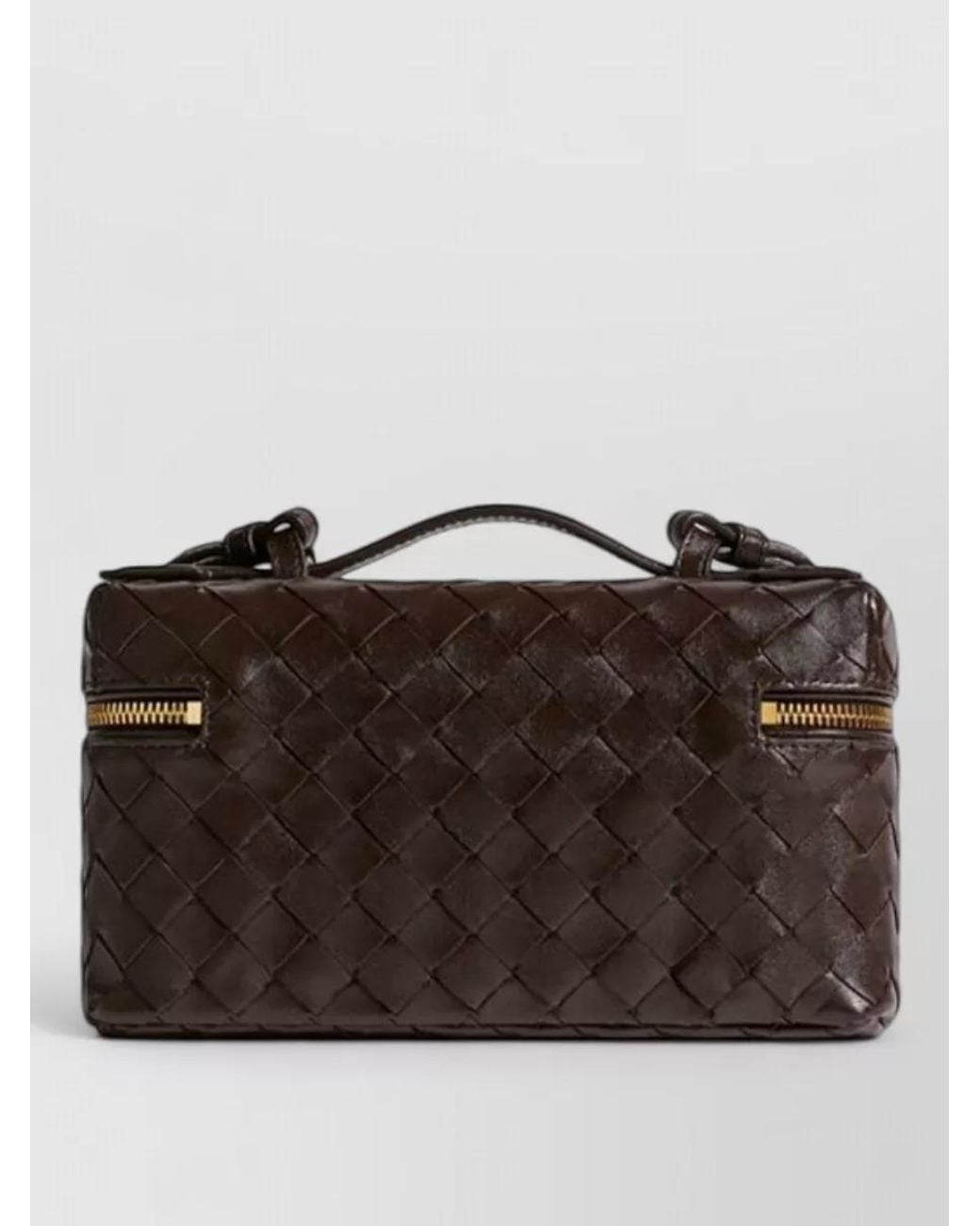 Bottega Veneta Black Bang Bang Calf Leather Clutch Bag