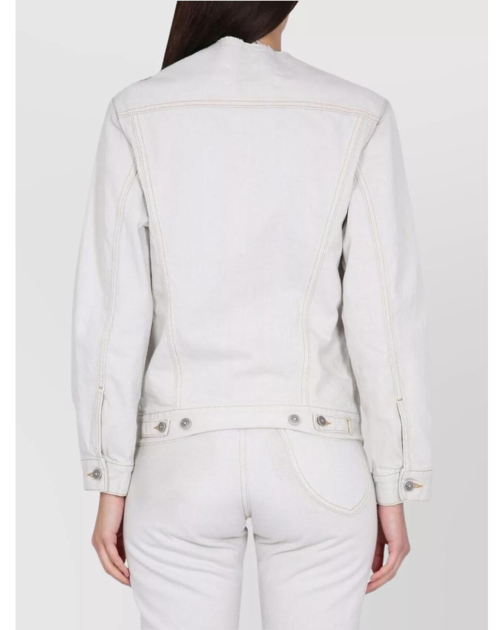 Maison Margiela White Denim Jacket