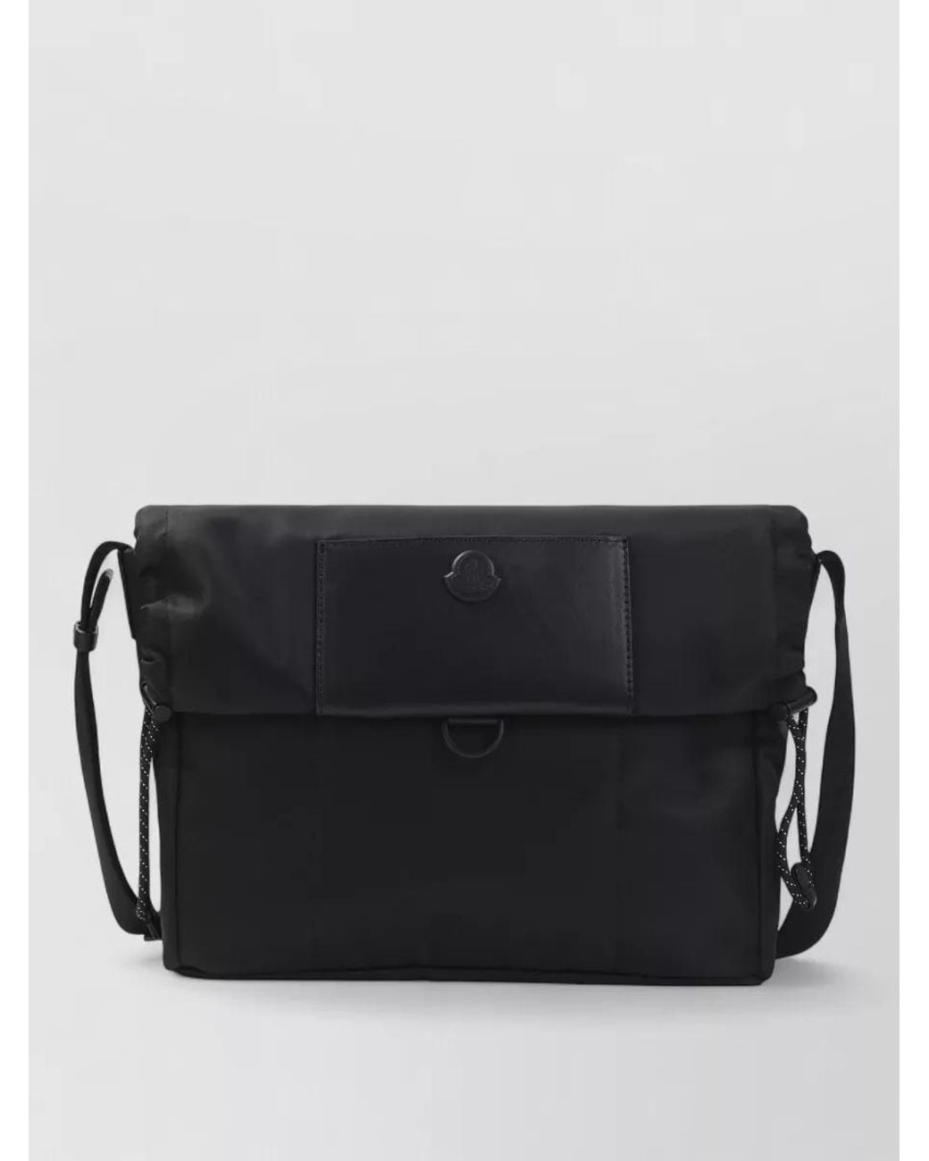 Moncler Black Nylon Crossbody Bag for men