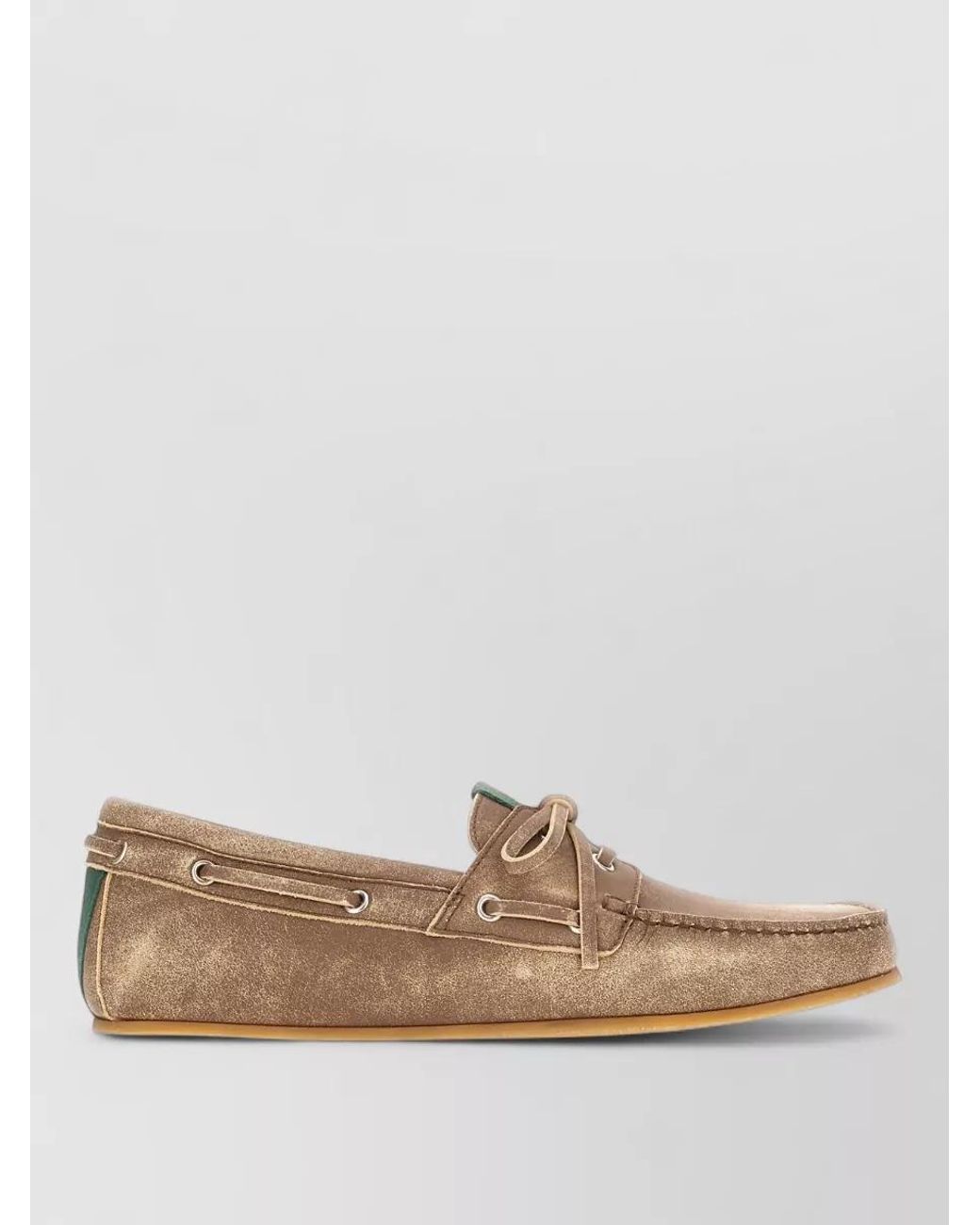 Gucci Brown Leather Loafers for men