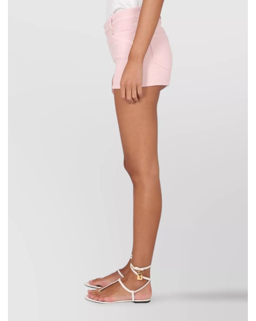 Tom Ford White Short Shorts