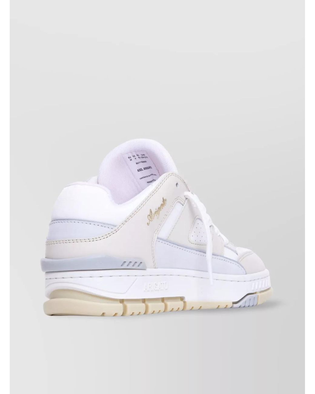Axel Arigato White Leather Low-Top Sneakers