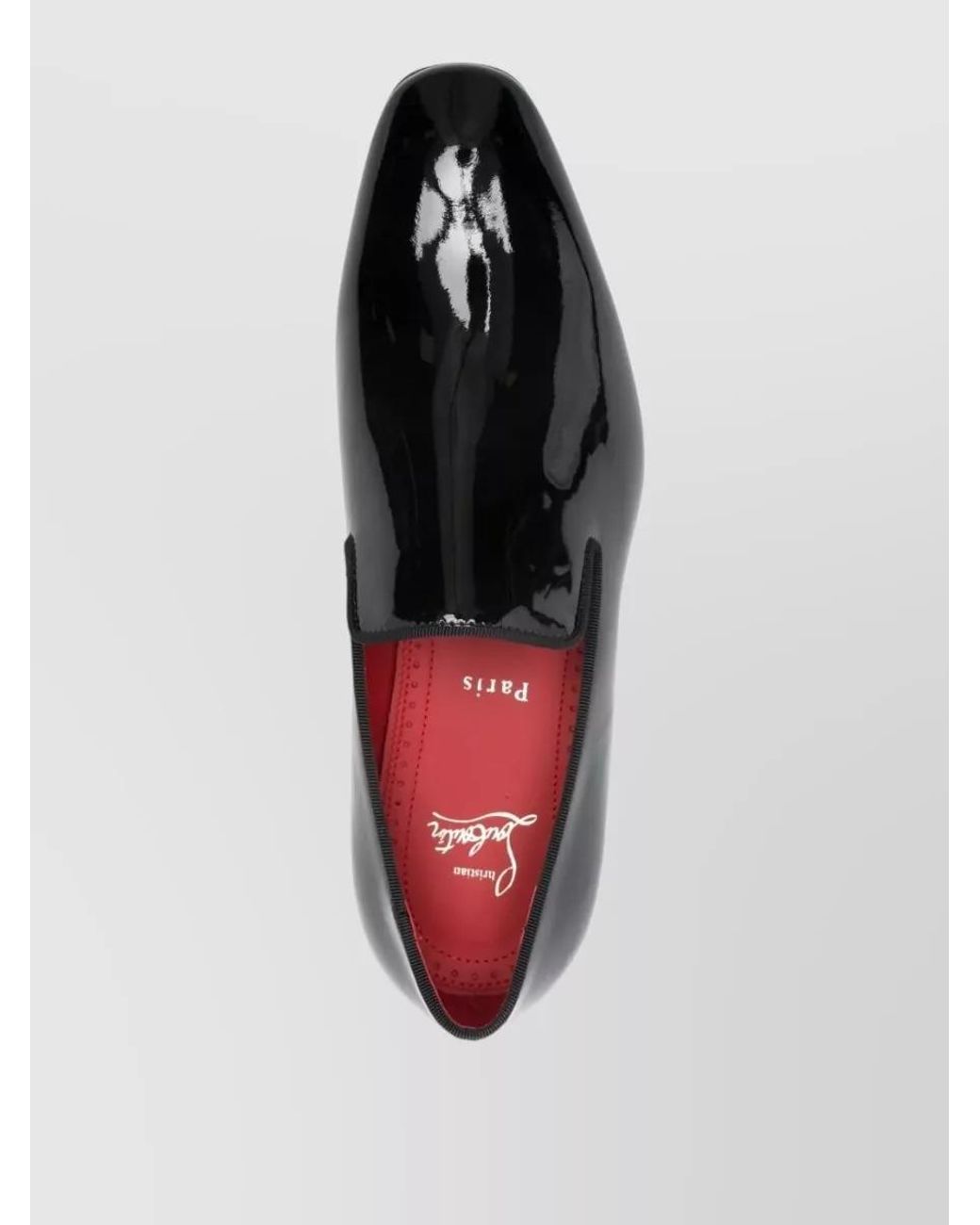 Christian Louboutin Multicolor Patent Leather Embellished Loafers for men