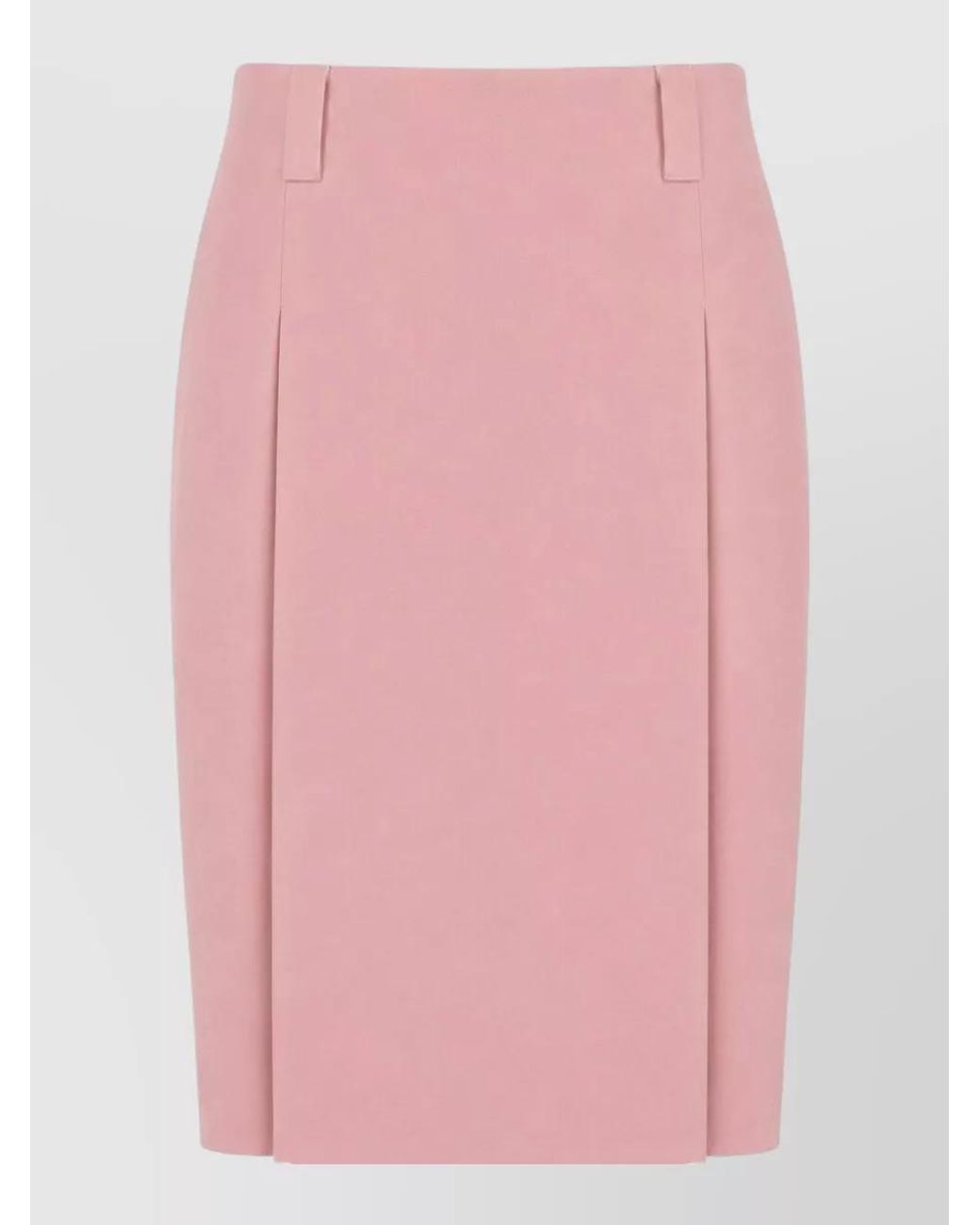 Miu Miu Pink Mohair Mini Skirt