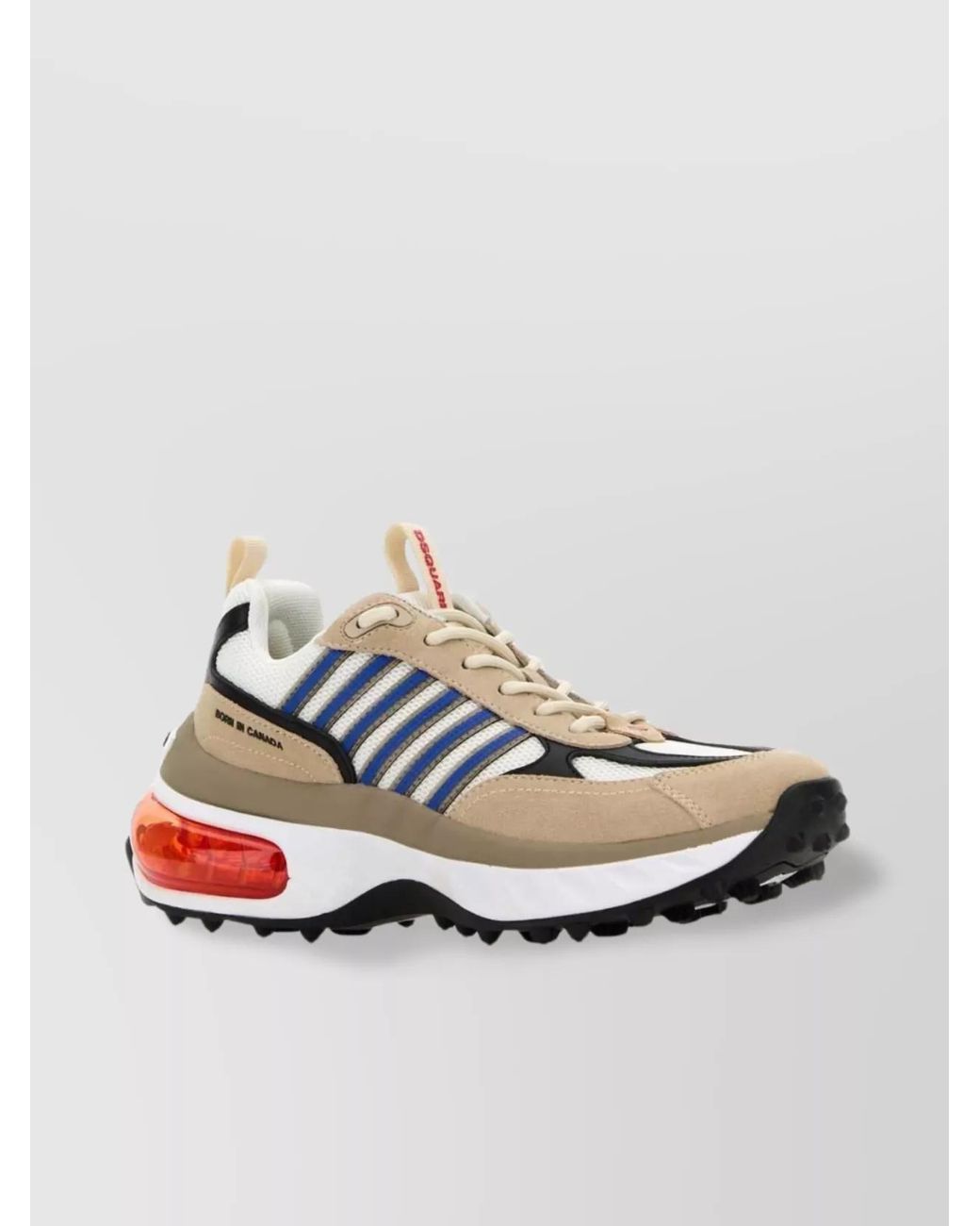 DSquared² Metallic Bubble Low-Top Sneakers