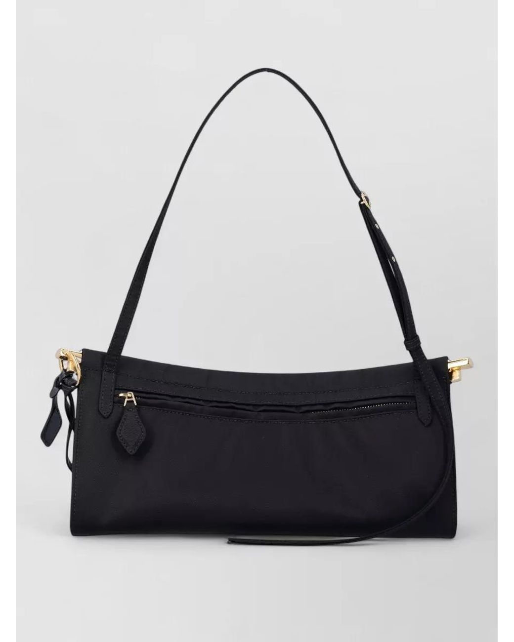 Alaïa Black Le Click Medium East West Shoulder Bag