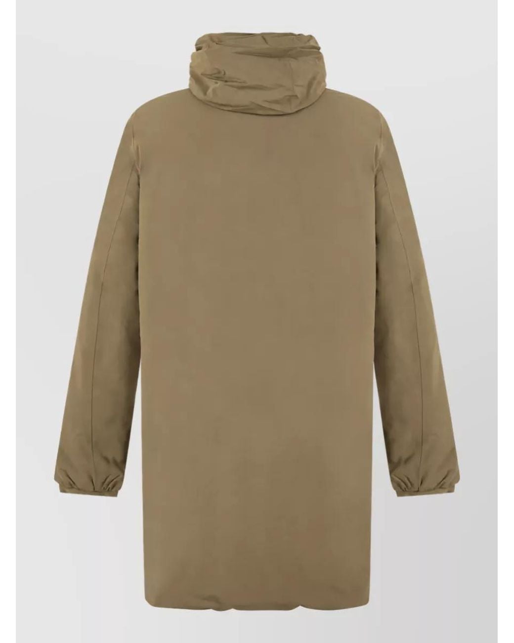 K-Way Natural Hooded Waterproof Lightweight Jacket for men