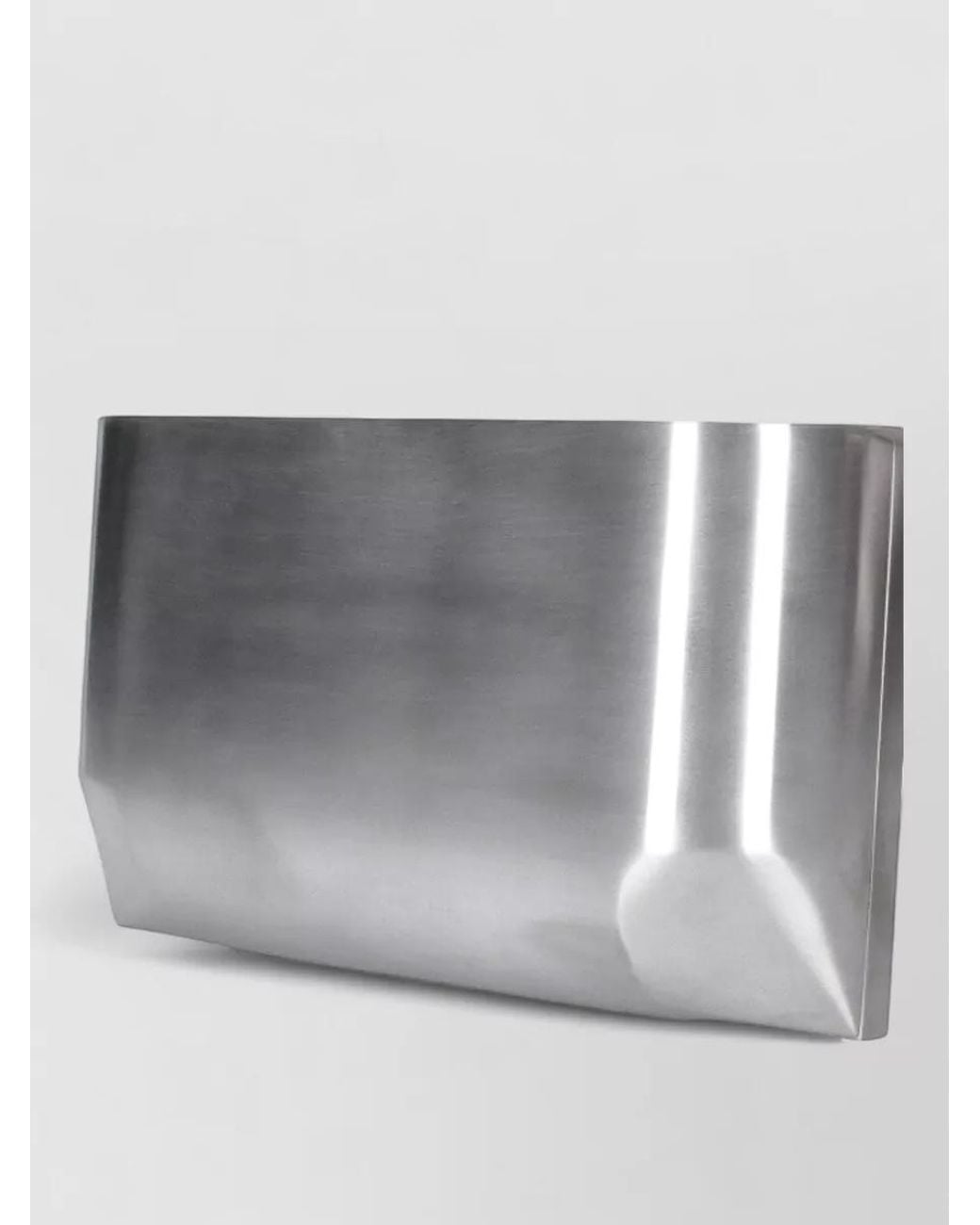 Rick Owens Gray Na Clutch Bag