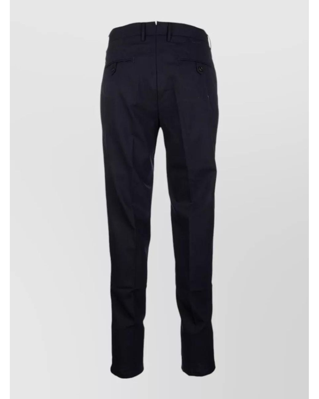 Incotex Blue Straight-Leg Tailored Trousers for men