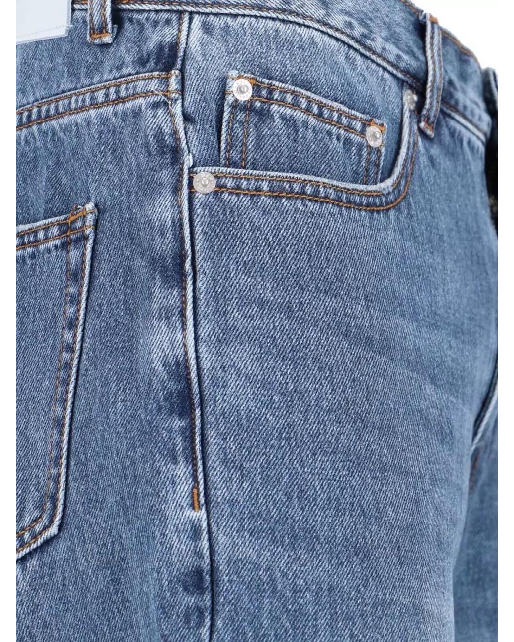 DUNST Blue Straight-Leg Denim Jeans for men