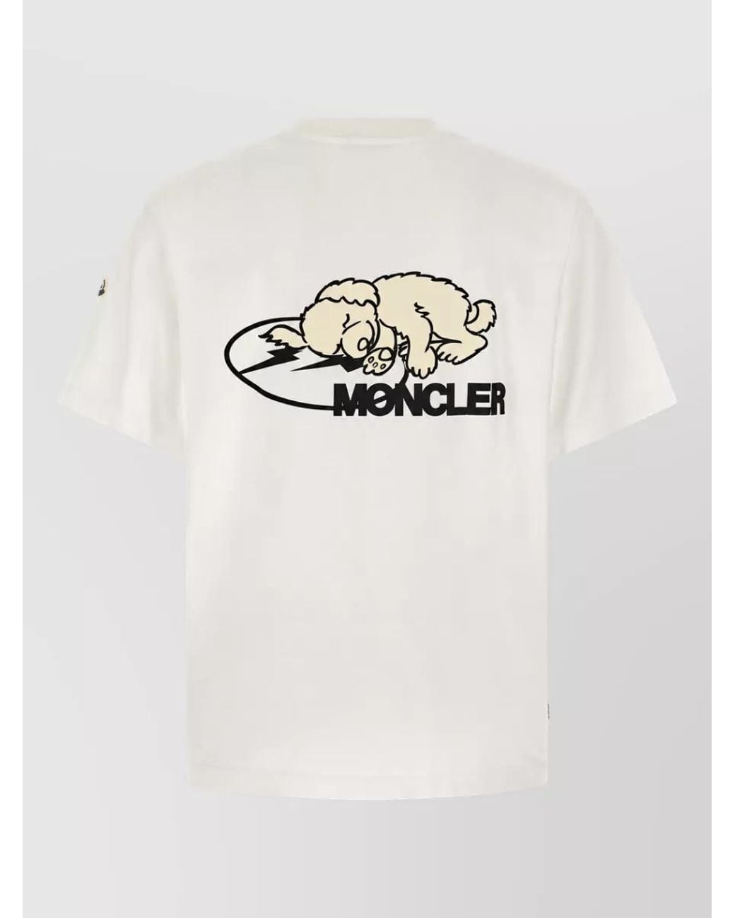 Moncler Genius Natural Graphic Cotton T-Shirt for men