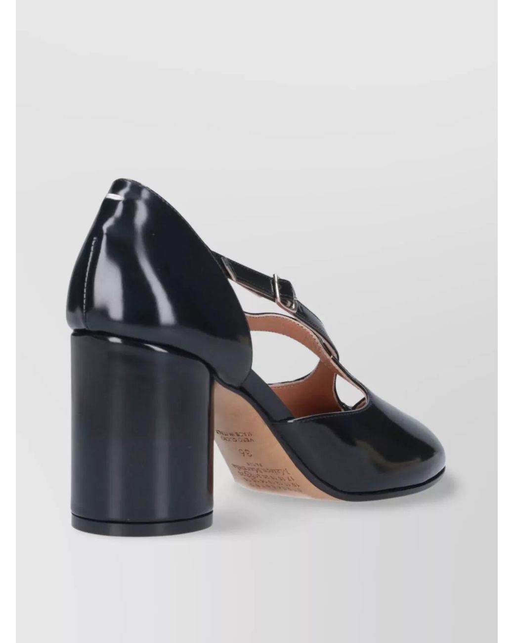 Maison Margiela Multicolor Leather High Heel Tabi Pumps
