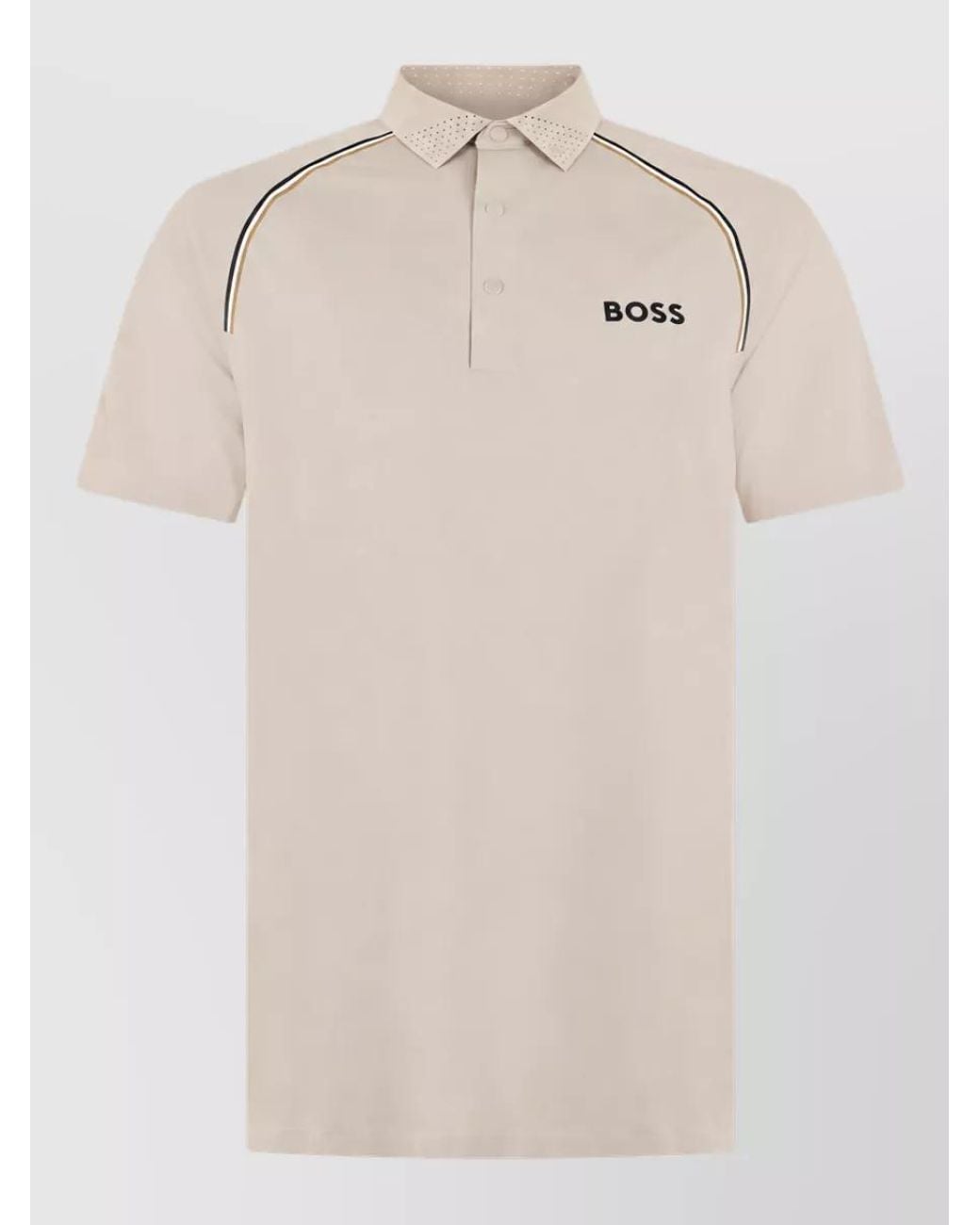 Boss Natural Short-Sleeve Polo Shirt for men