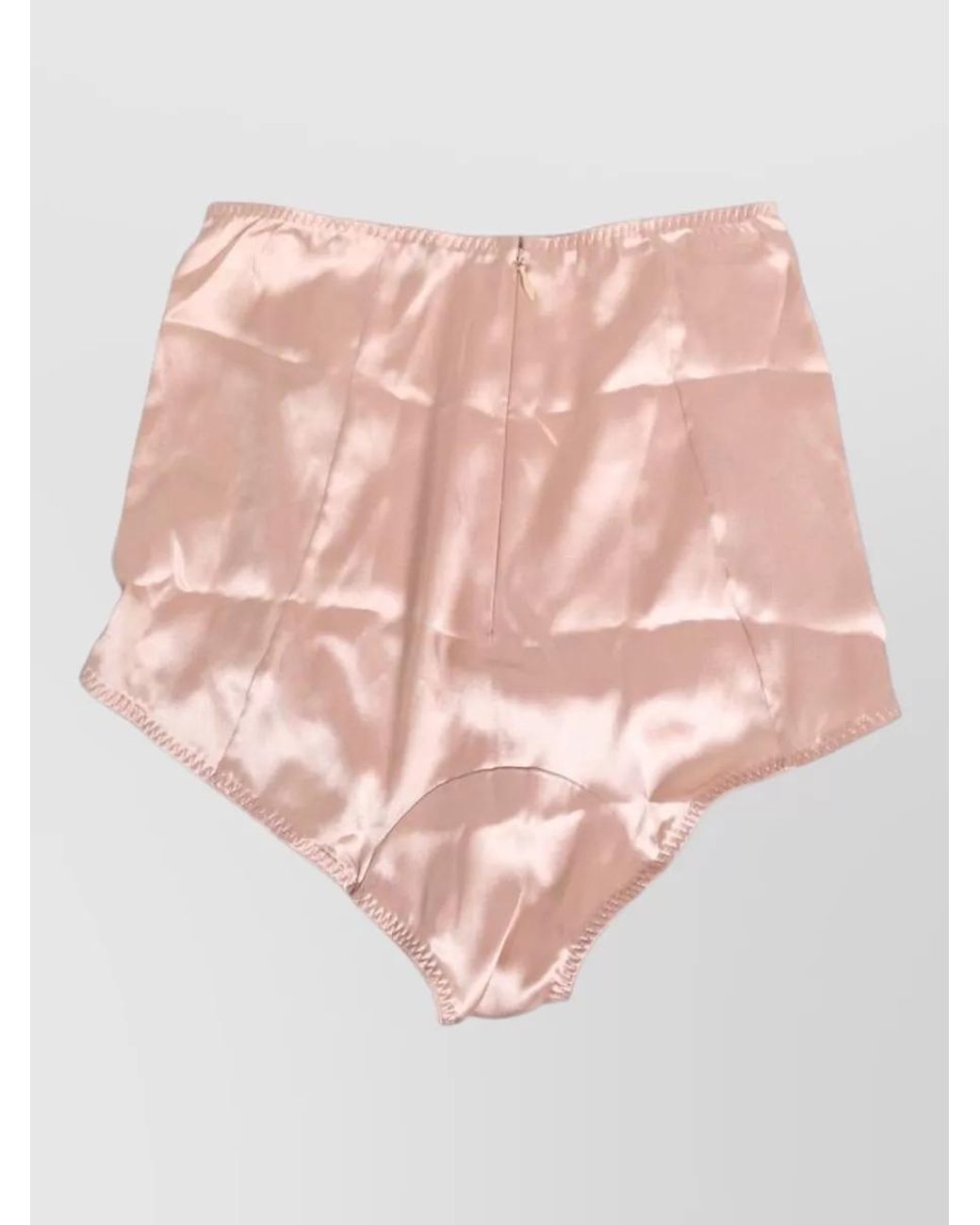Dolce & Gabbana Pink High-Waist Bikini Briefs