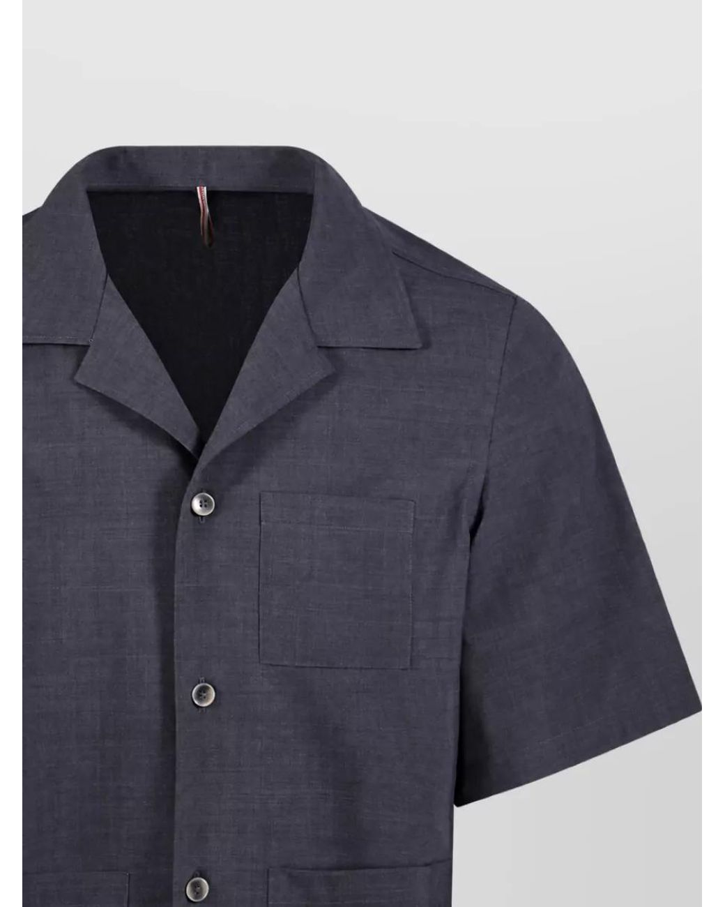 Santaniello Blue Shirt Jacket for men