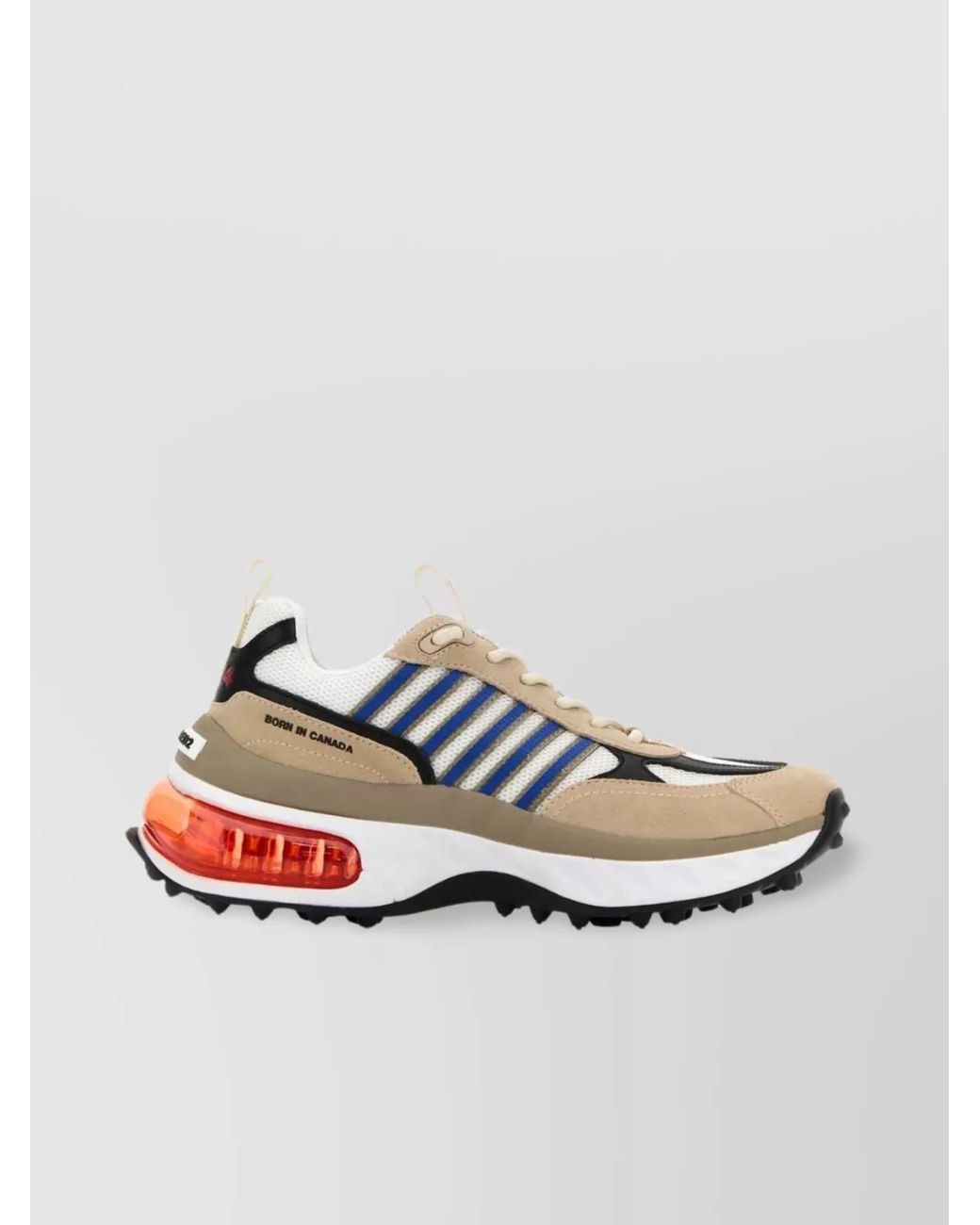 DSquared² Metallic Bubble Low-Top Sneakers
