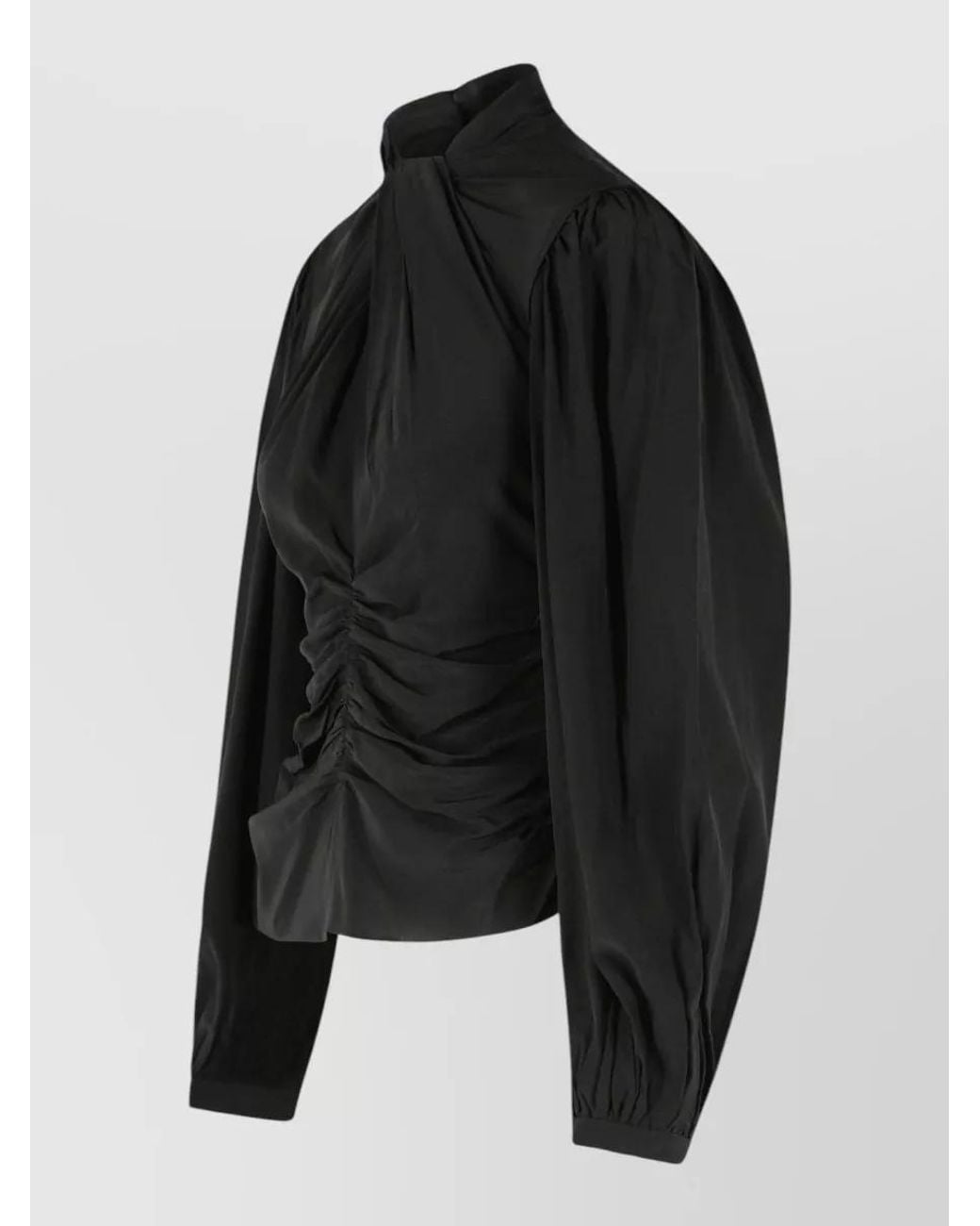 Isabel Marant Black Silk Blouse