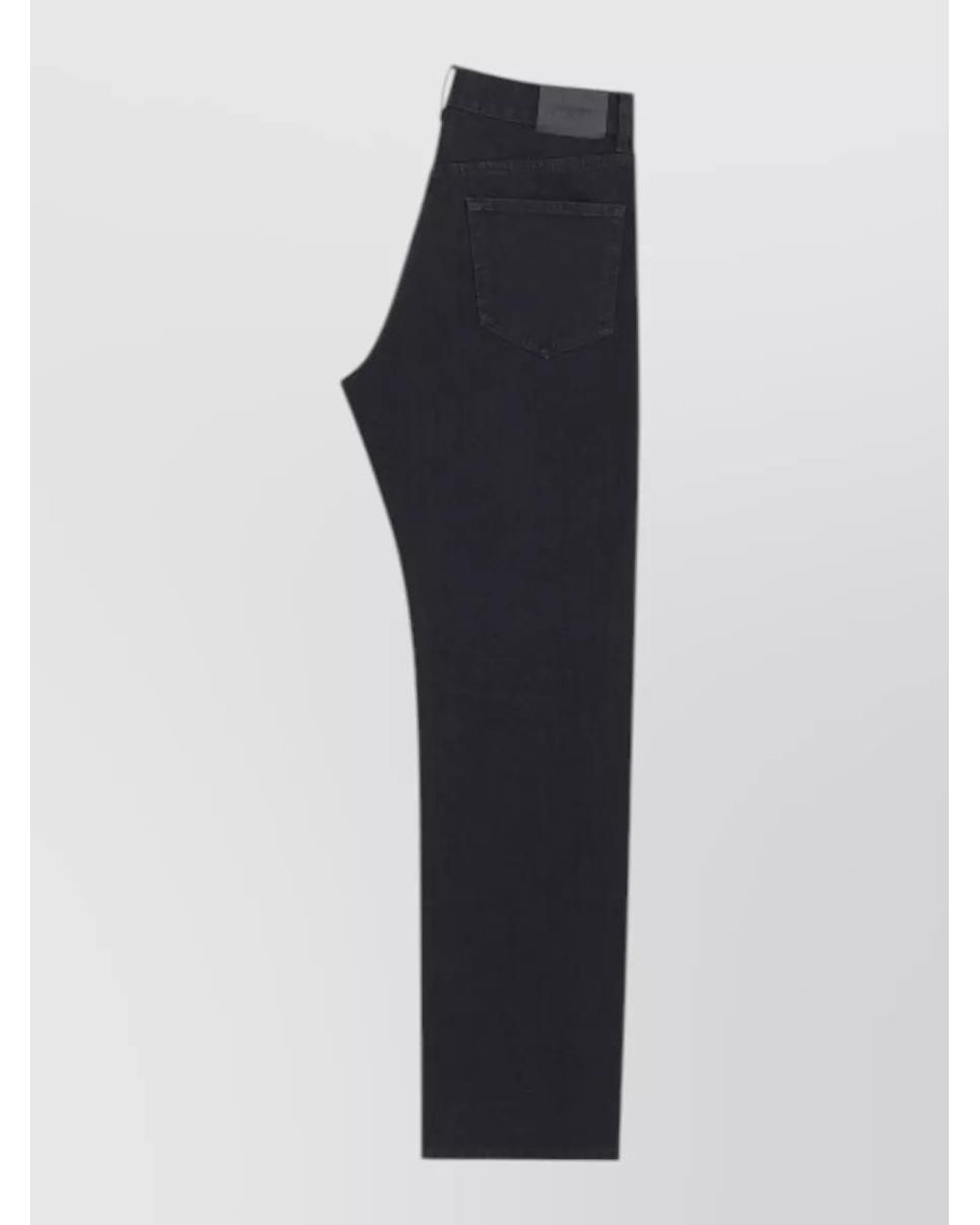 Saint Laurent Blue Loose Straight-Leg Jeans for men