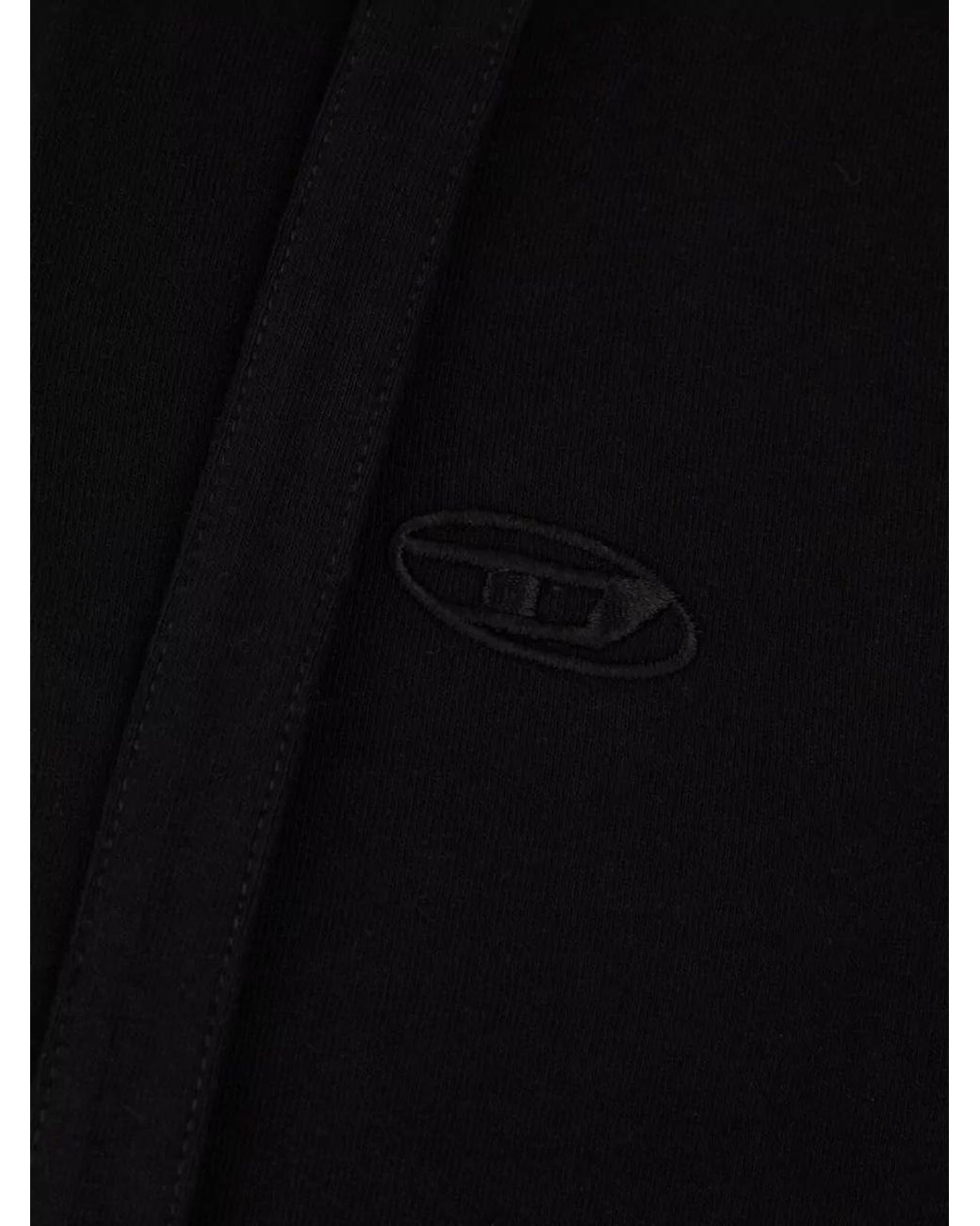 DIESEL Black Knot Detail Short-Sleeve T-Shirt for men
