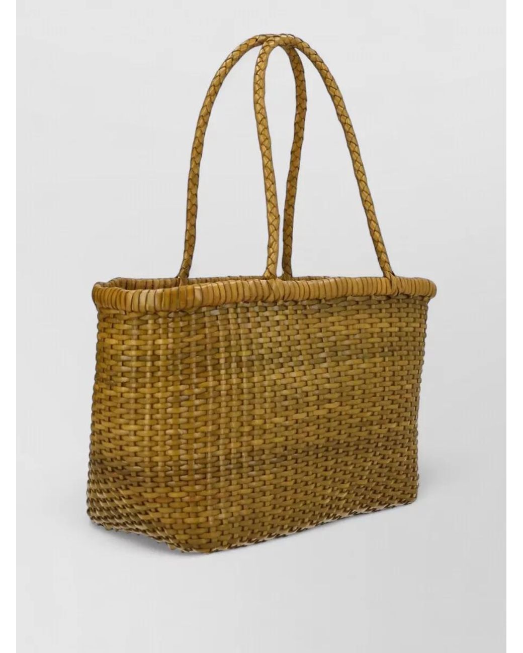 Dragon Diffusion Natural Na Na Leather Beach Bag