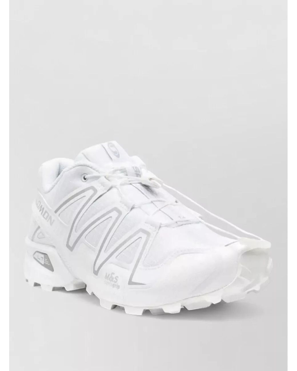Salomon White Speedcross 3 Lace-Up Sneakers