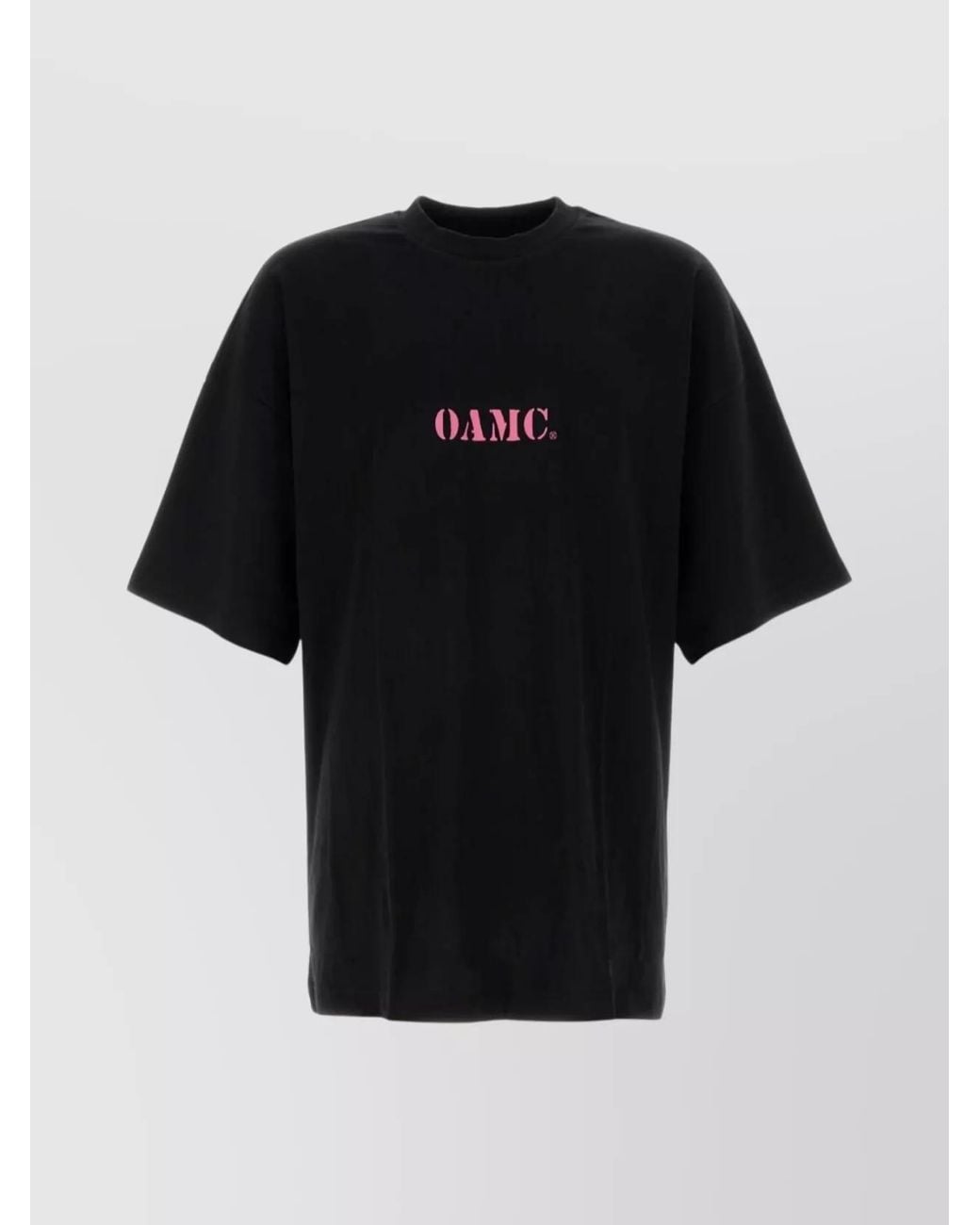 OAMC Black Cotton T-Shirt for men