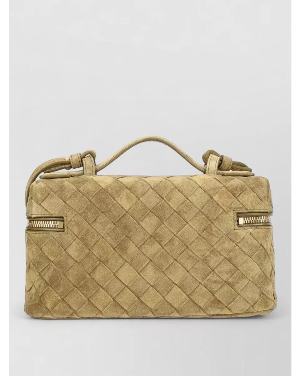 Bottega Veneta Metallic Bang Bang Suede Cross-Body Bag