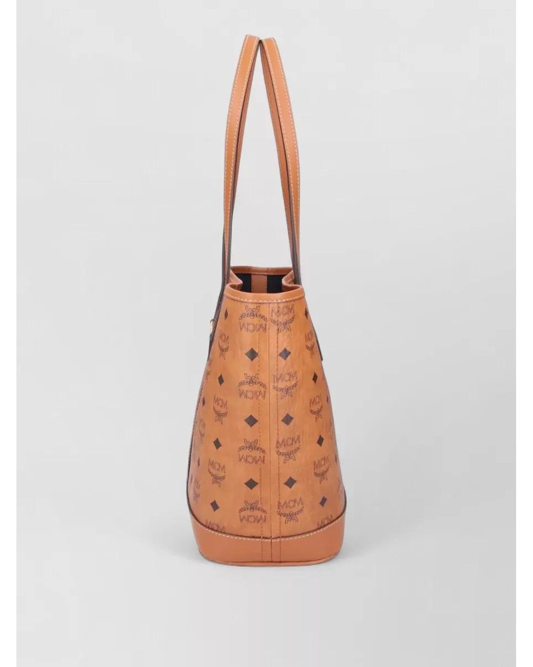 MCM Orange Liz Shoulder Bag