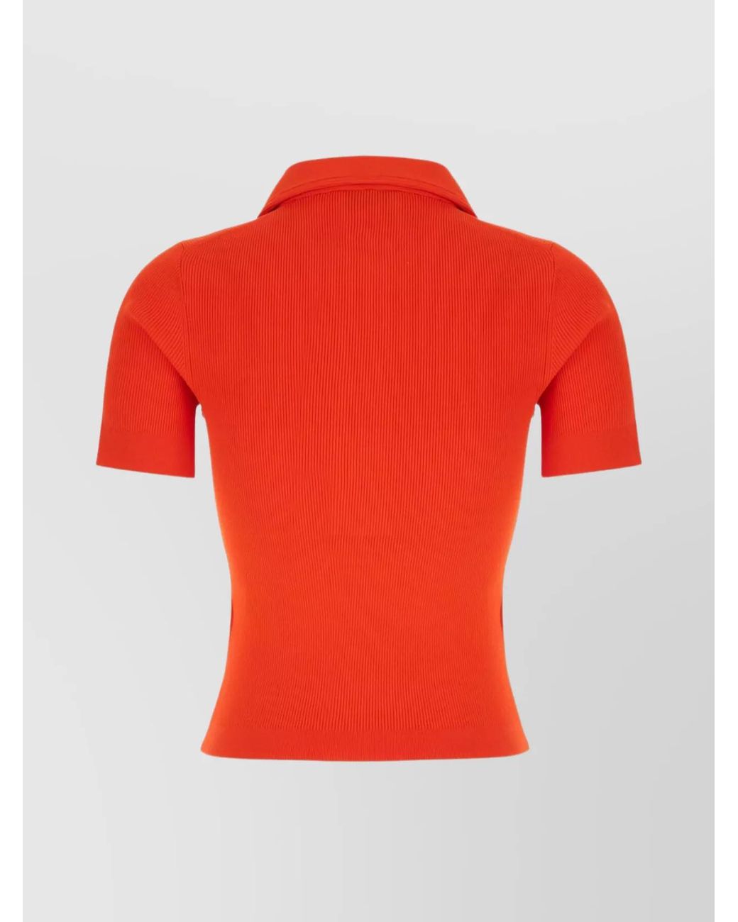 Tory Burch Red Slim-Fit Polo Shirt