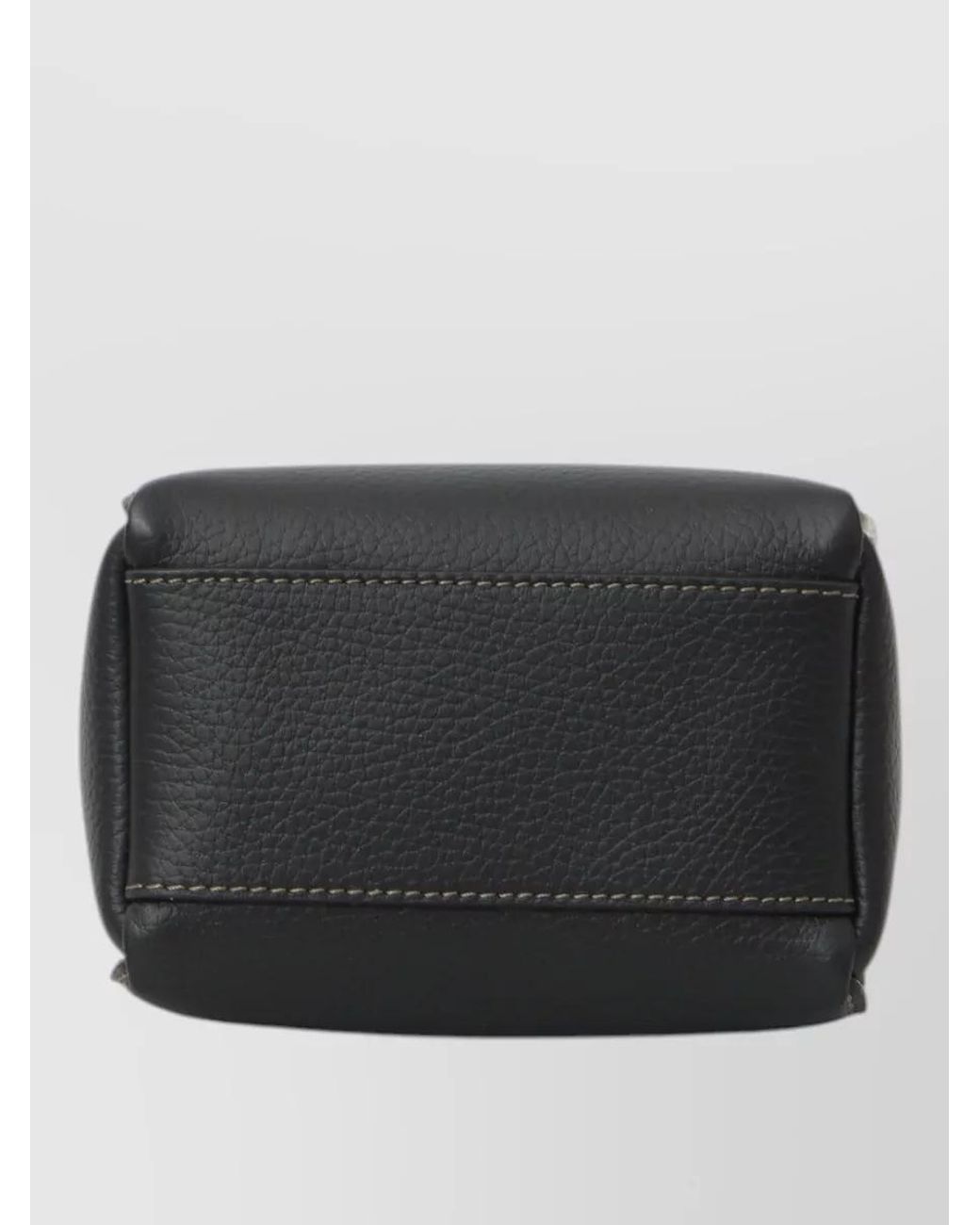 Tod's Black T Timeless Micro Leather Mini Bag
