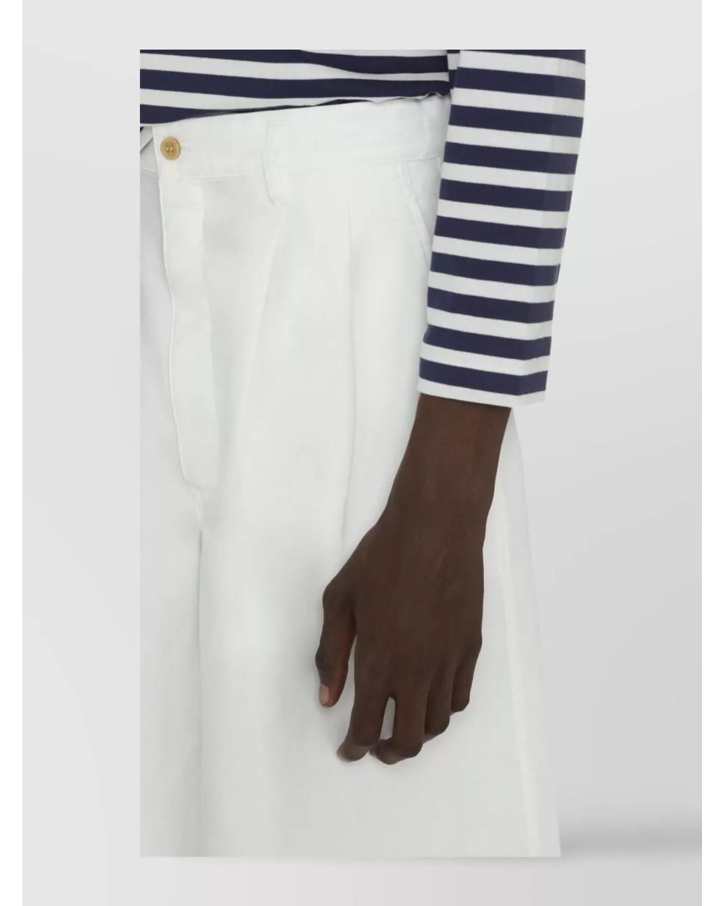 Comme des Garçons White Trousers for men