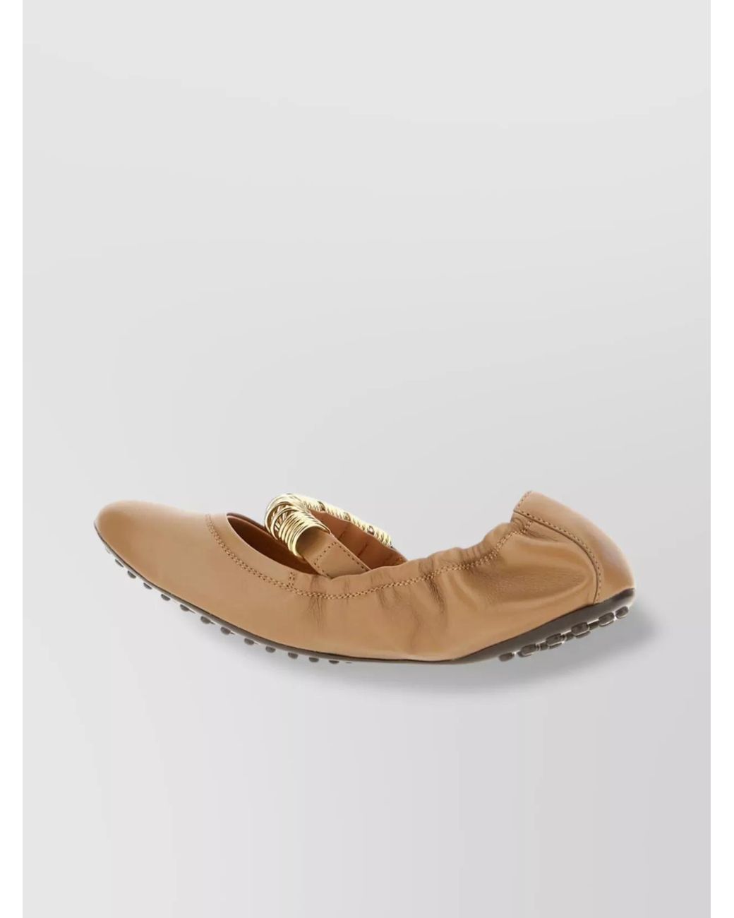 Tod's Multicolor Leather Ballerina Shoes
