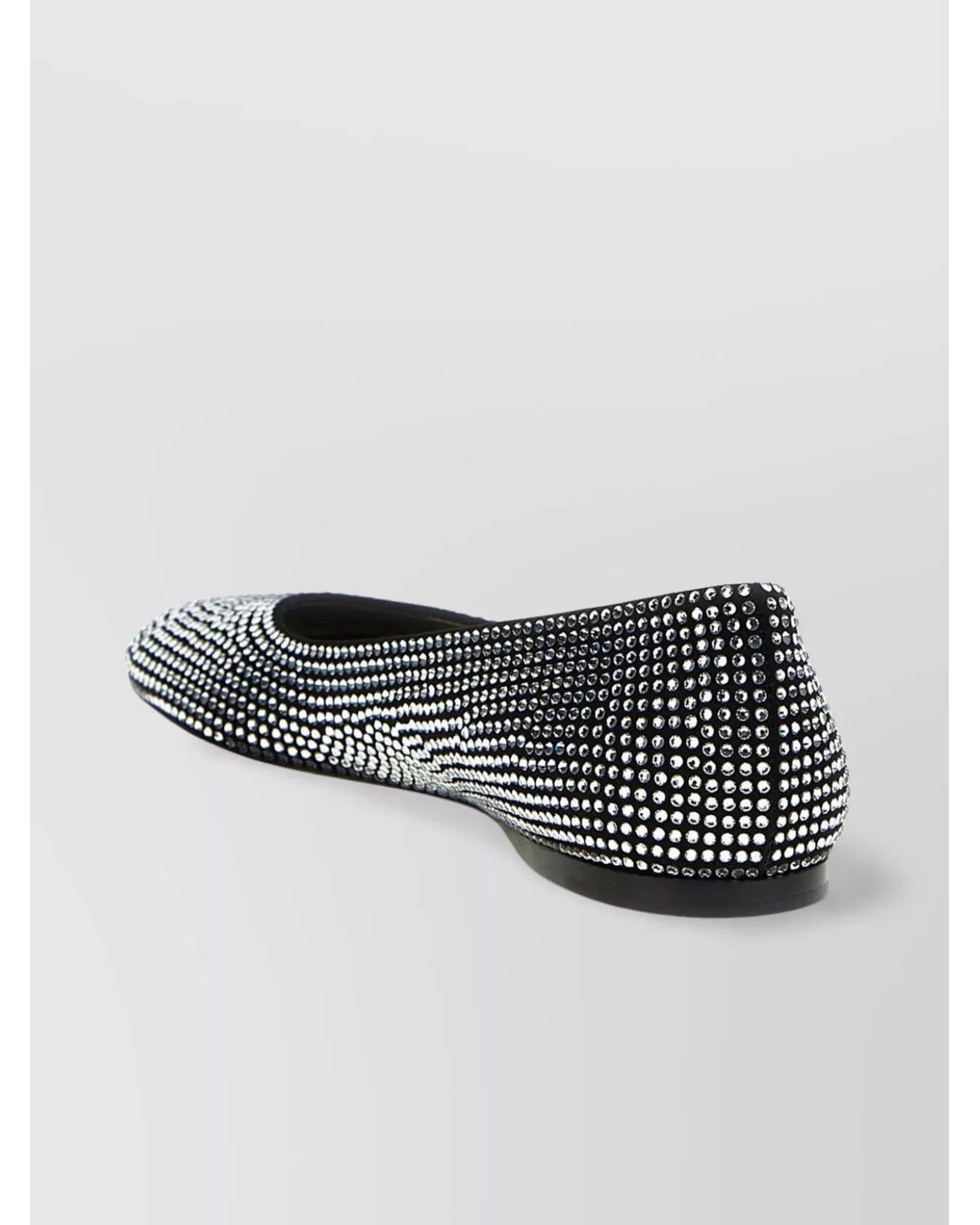 Loewe Black Leather Toy Ballet Flats