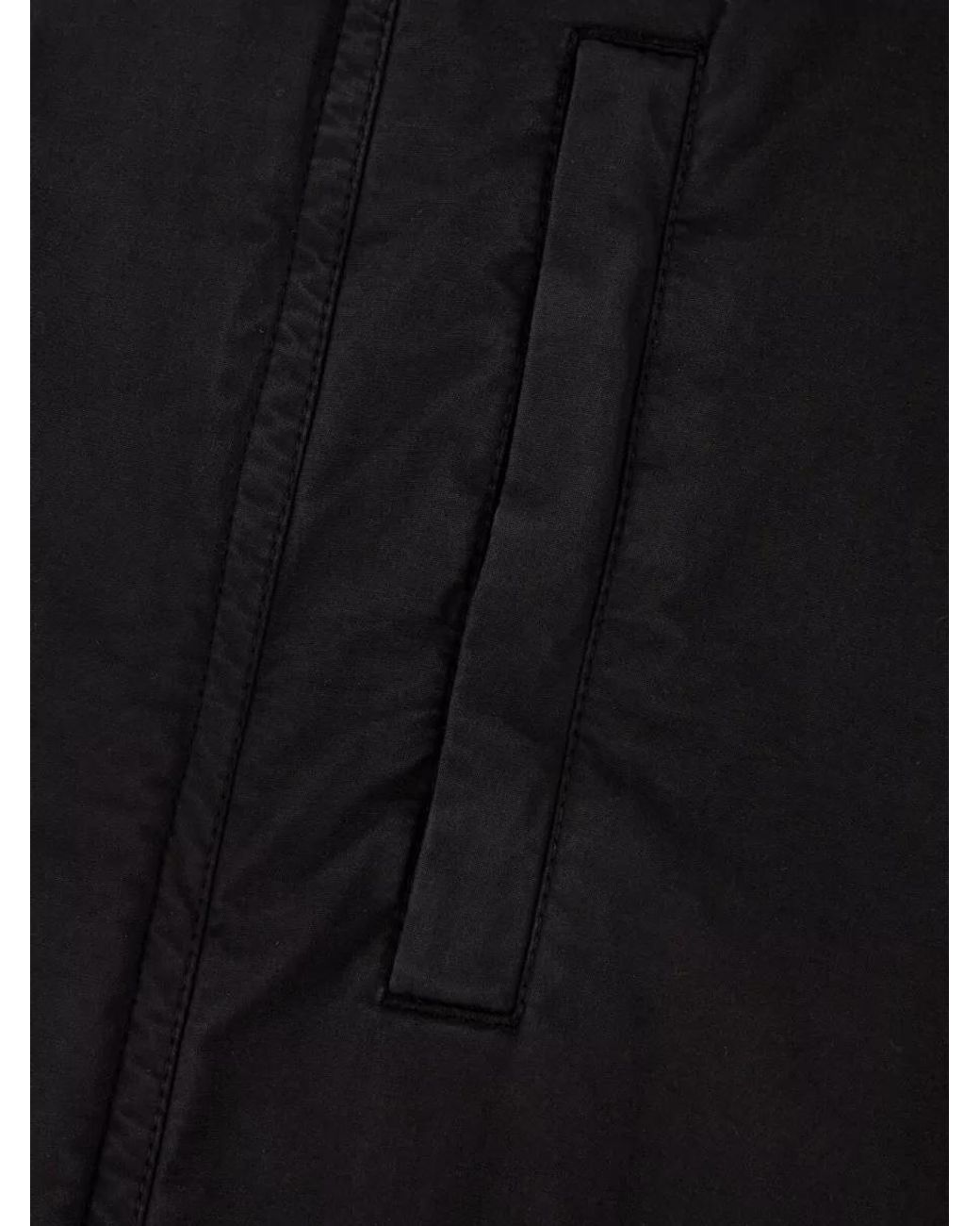 Dries Van Noten Black Stretch Cotton Jacket for men