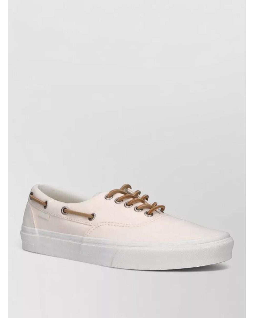 Vans Natural Low Top Lace-Up Sneakers