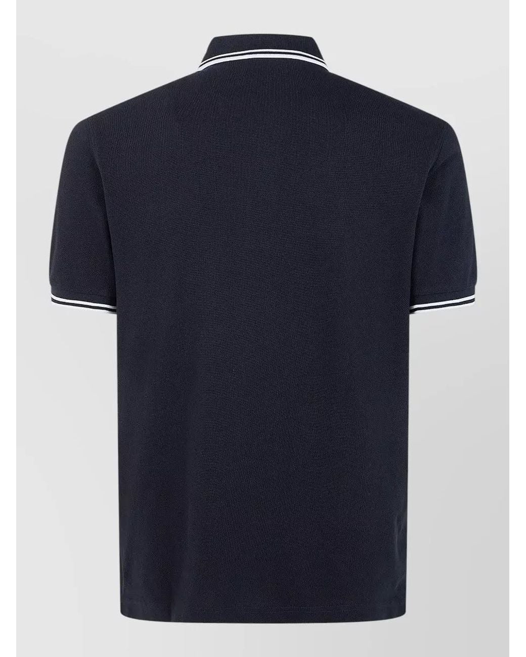 Fred Perry Blue Cotton Polo Shirt for men