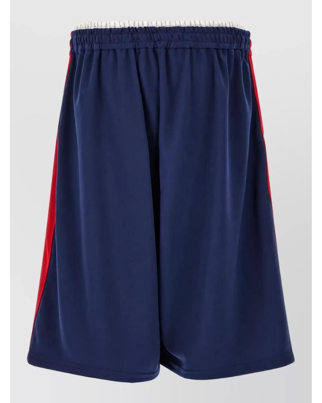 Willy Chavarria Blue Oversized Technical Bermuda Shorts for men