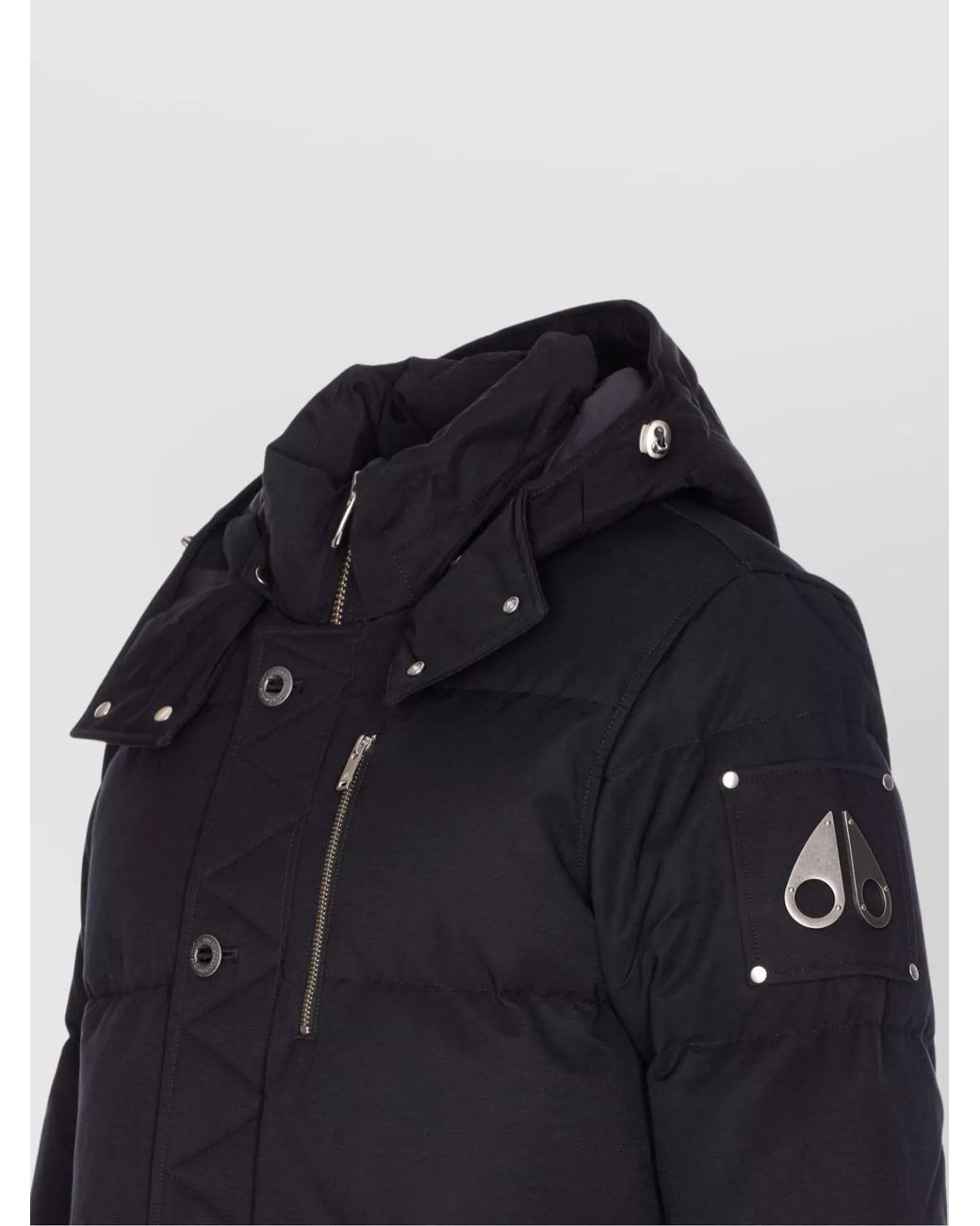 Moose Knuckles Blue Down Puffer Jacket for men