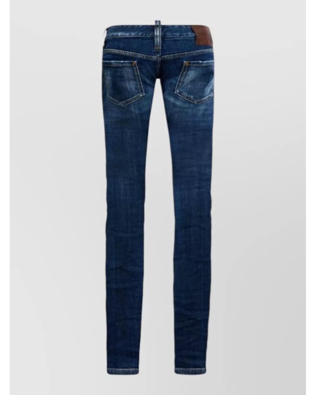 DSquared² Blue Slim-Fit Jeans